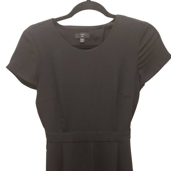 J. Crew Drapey Wrap-Back Wide Leg Cropped Business‎ Romper Jumpsuit Women's Size - Picture 10 of 16